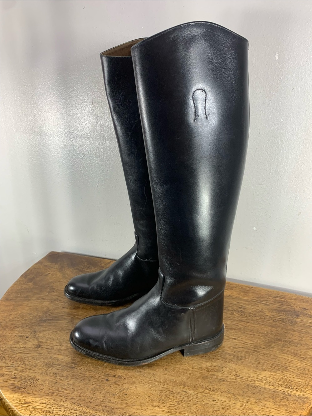 Boulet vintage horse riding leather boots